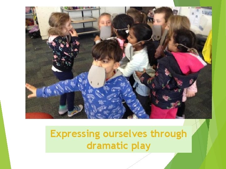 Expressing ourselves through dramatic play 