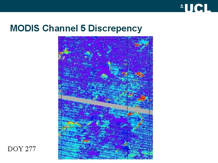 MODIS Channel 5 Discrepency DOY 277 