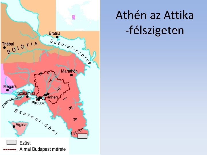 Athén az Attika -félszigeten 