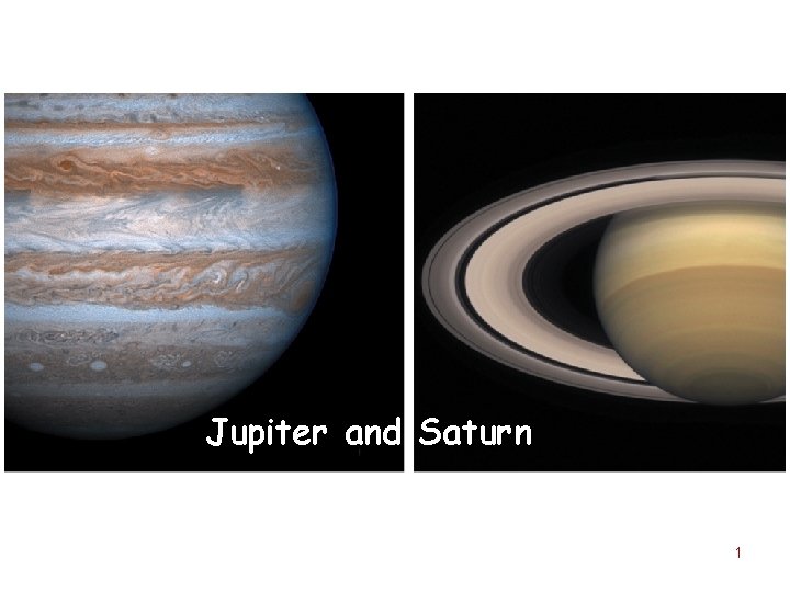 Jupiter and Saturn 1 