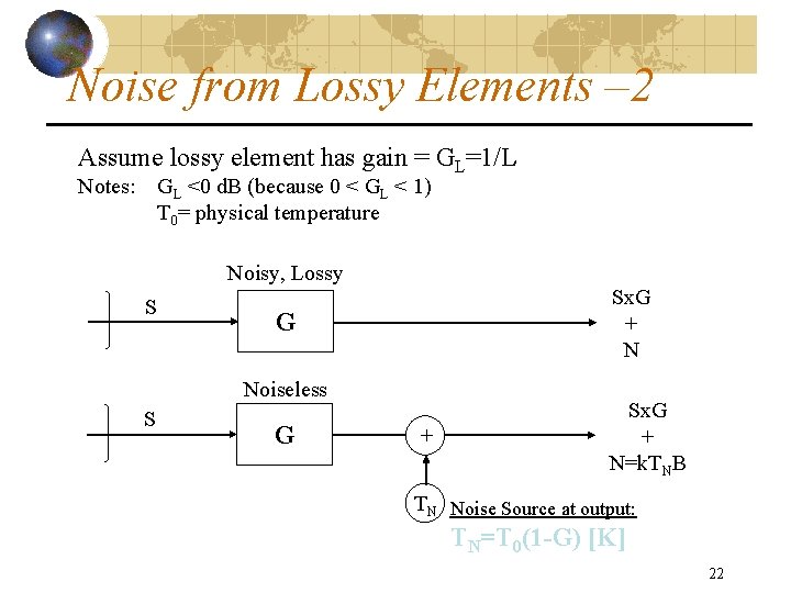 Satellite Link Design Part Ii Joe Montana It