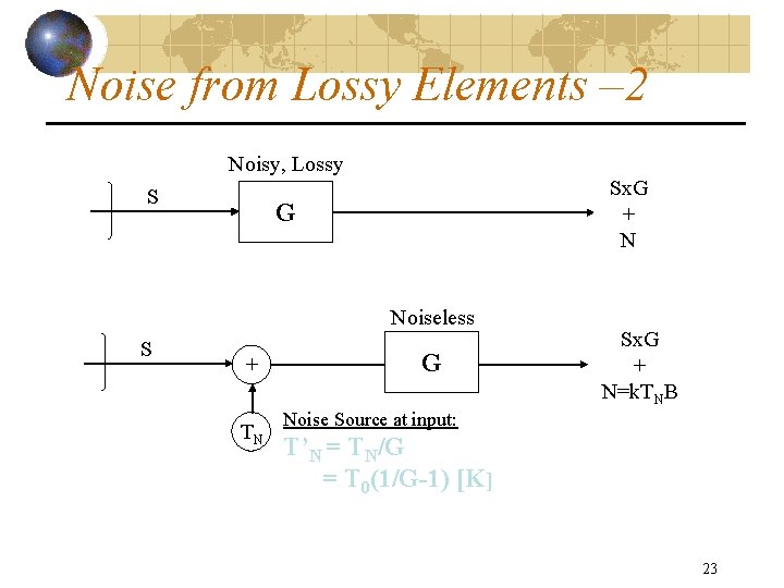 Satellite Link Design Part II Joe Montana IT
