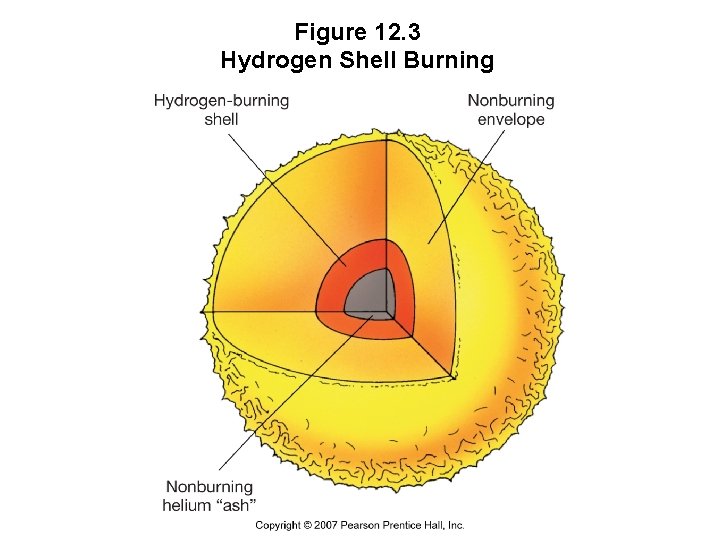 Figure 12. 3 Hydrogen Shell Burning 