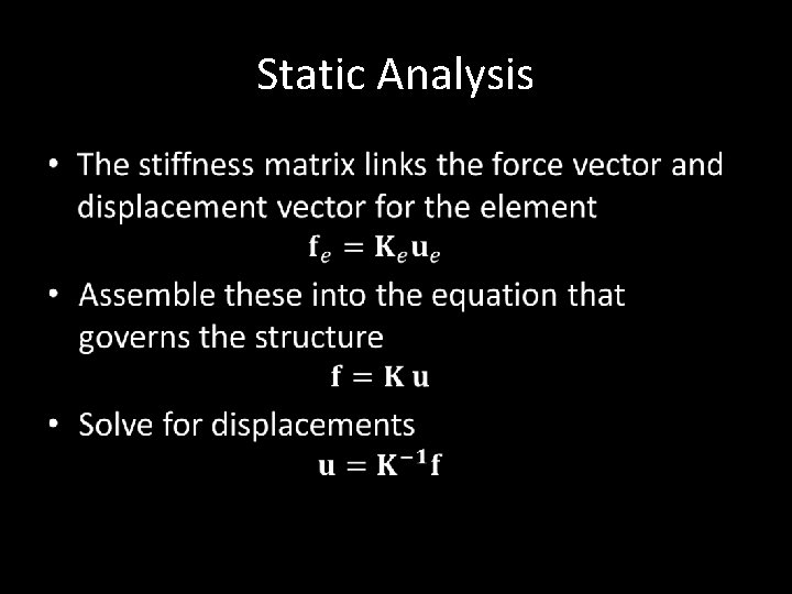 Static Analysis • 