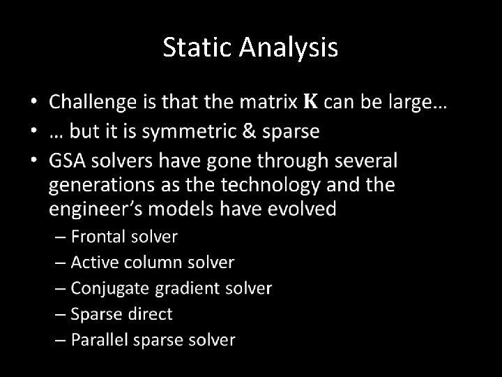 Static Analysis • 