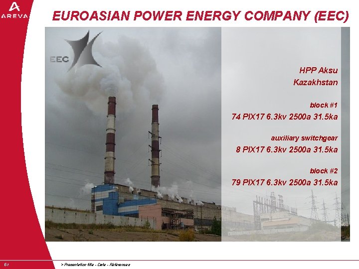 EUROASIAN POWER ENERGY COMPANY (EEC) HPP Aksu Kazakhstan block #1 74 PIX 17 6.