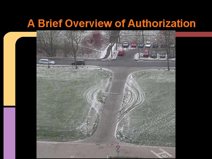 A Brief Overview of Authorization 