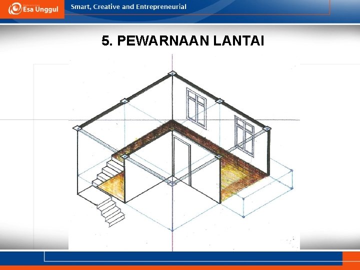 5. PEWARNAAN LANTAI 