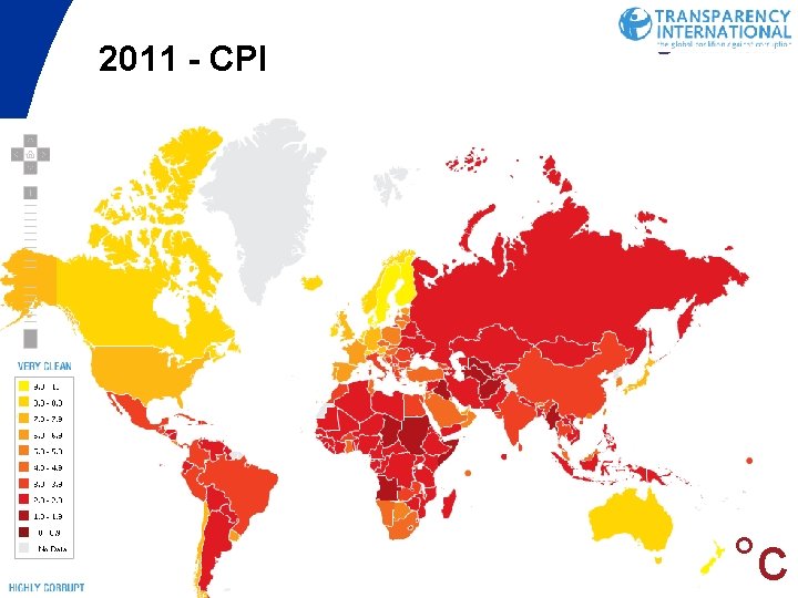 2011 - CPI °c 2011 - CPI °c