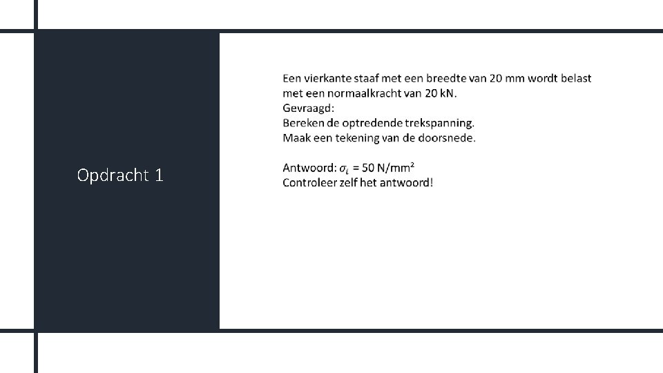  Opdracht 1 