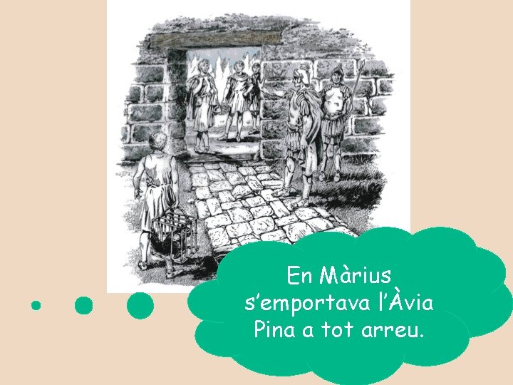 En Màrius s’emportava l’Àvia Pina a tot arreu. 