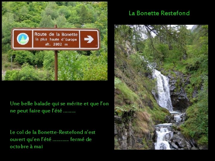 La Bonette Restefond Une belle balade qui se mérite et que l’on ne peut