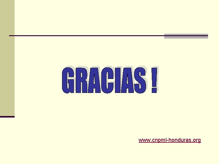 www. cnpml-honduras. org 