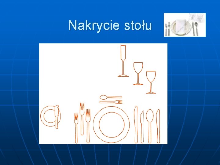 Nakrycie stołu 