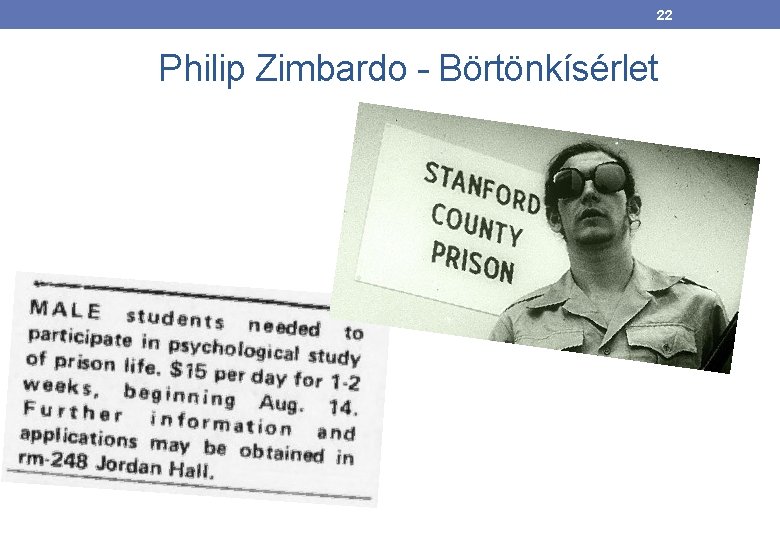 22 Philip Zimbardo - Börtönkísérlet 