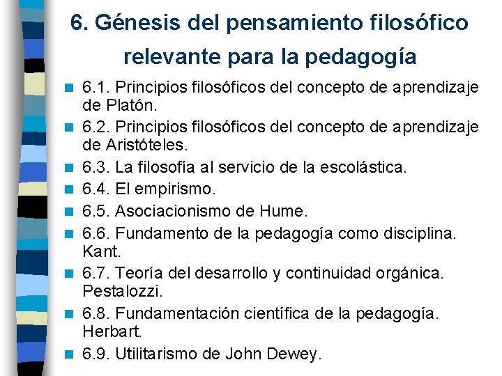 Filosofa de la Educacin 1 Nocin y Campo