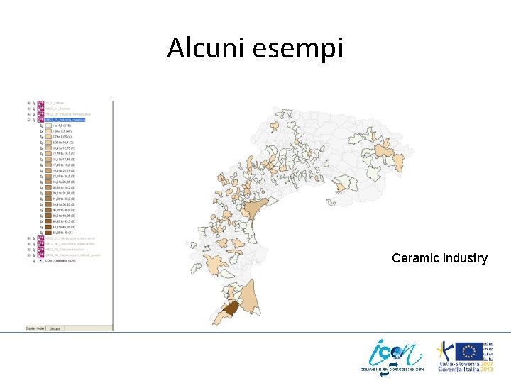 Alcuni esempi Ceramic industry 