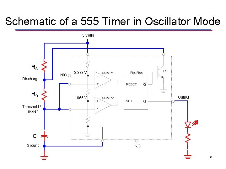 555 Timer Schematic 555 Timer Circuits In Proteus In This Category