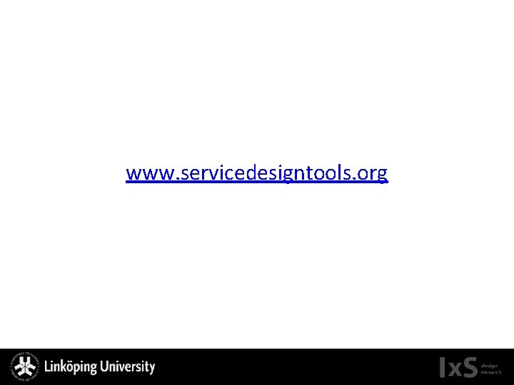 www. servicedesigntools. org 