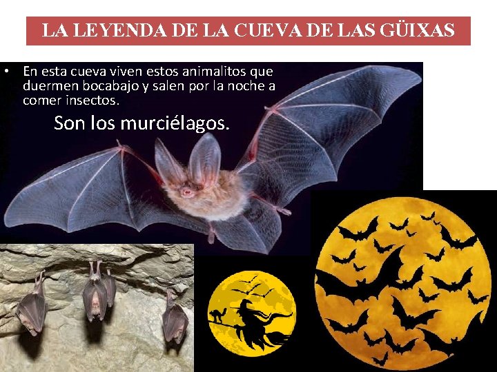 LA LEYENDA DE LA CUEVA DE LAS GÜIXAS • En esta cueva viven estos LA LEYENDA DE LA CUEVA DE LAS GÜIXAS • En esta cueva viven estos