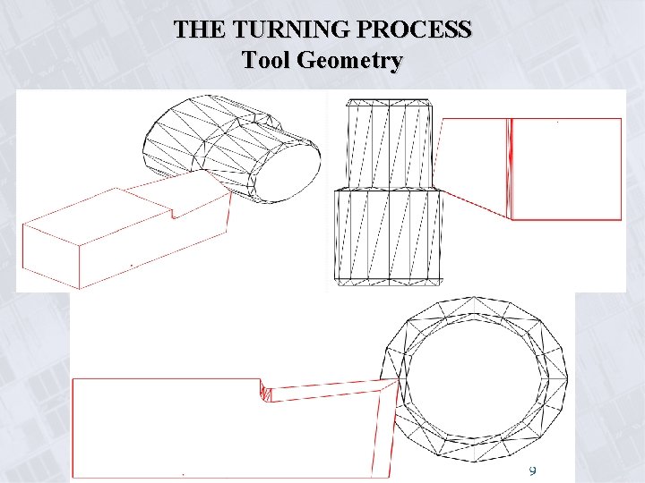 THE TURNING PROCESS Tool Geometry 