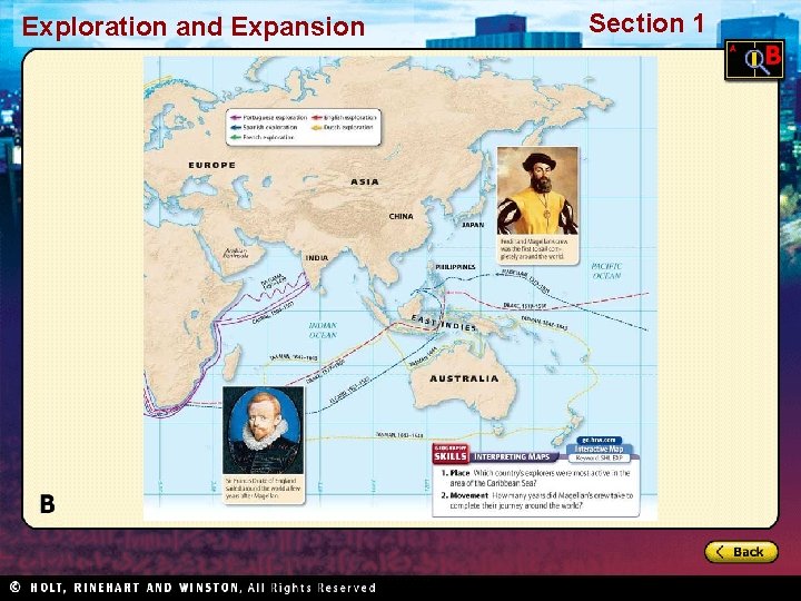 Exploration and Expansion Section 1 