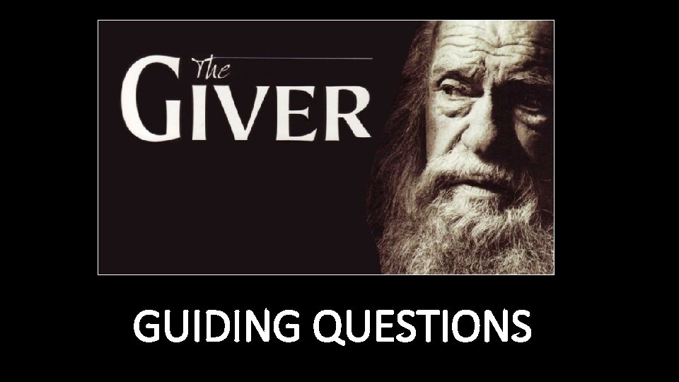 GUIDING QUESTIONS 