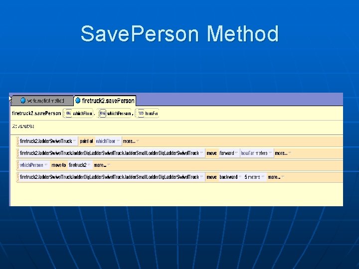 Save. Person Method 