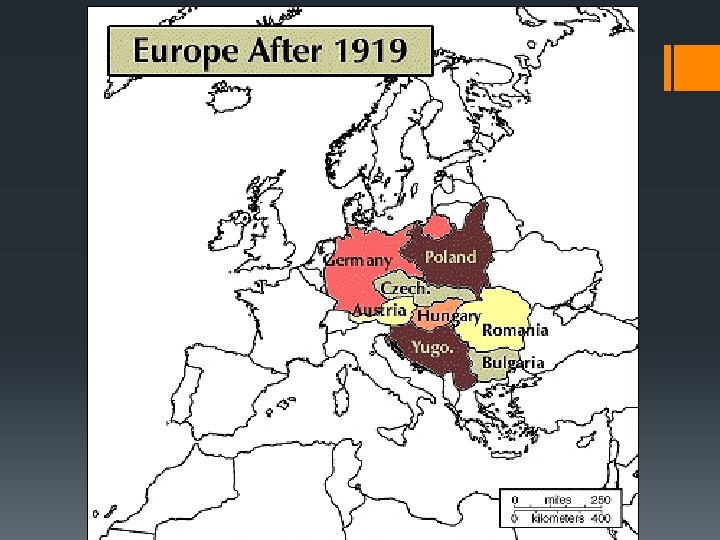 Europe After 1919 List the new Countries 1. 2. 3. 4. 5. 6. 7.