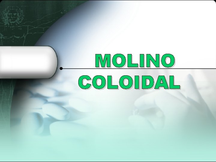 MOLINO COLOIDAL 