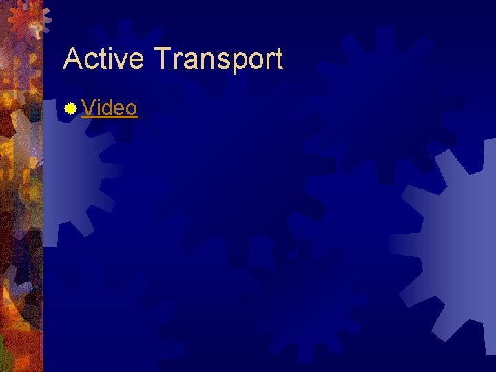 Active Transport ® Video 