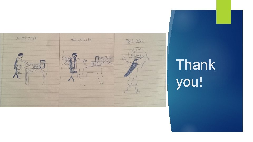 Thank you! Thank you!