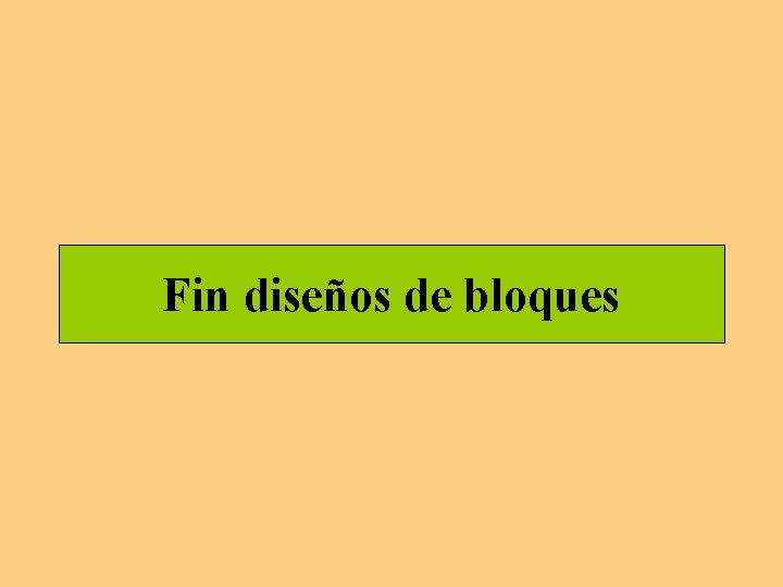 Fin diseños de bloques 