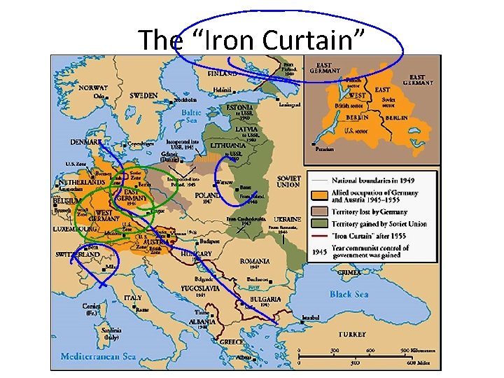 The “Iron Curtain” 