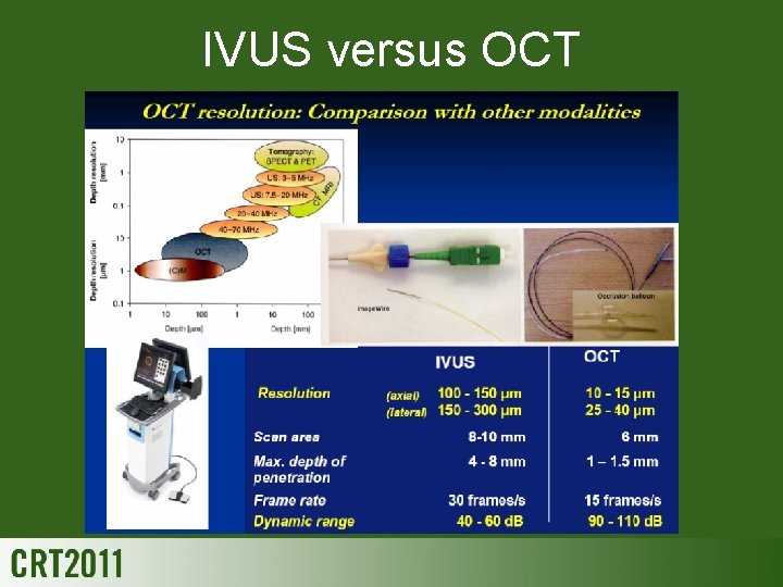 IVUS versus OCT 