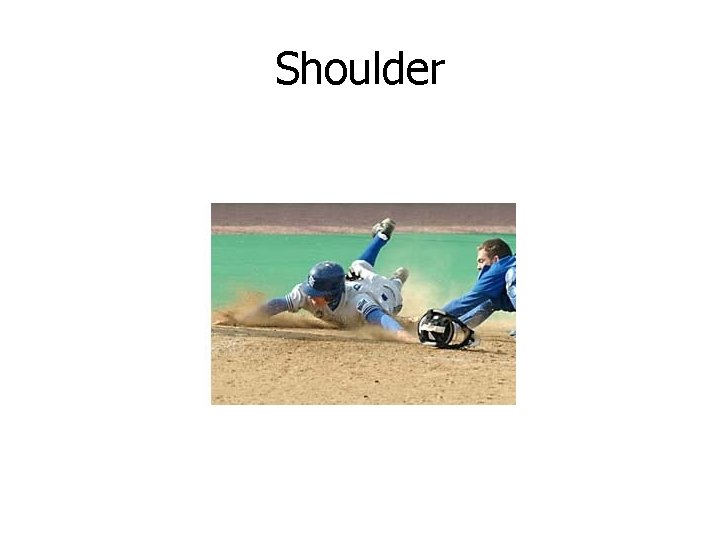 Shoulder Shoulder
