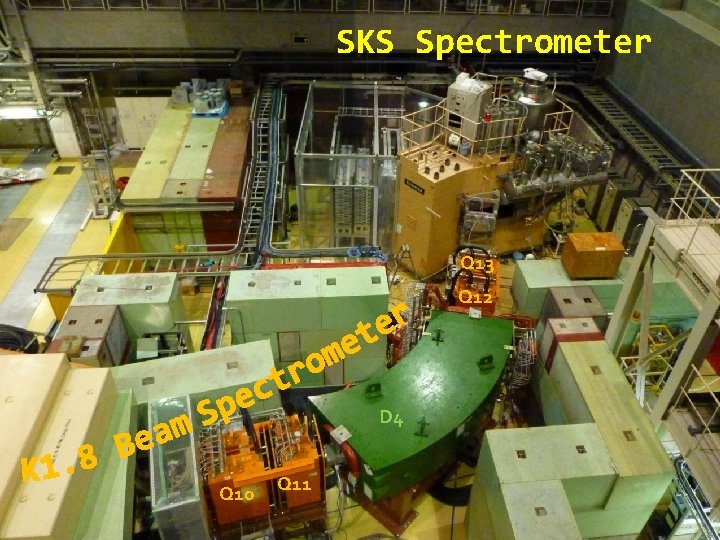 SKS Spectrometer Q 13 Q 12 D 4 Q 10 Q 11 