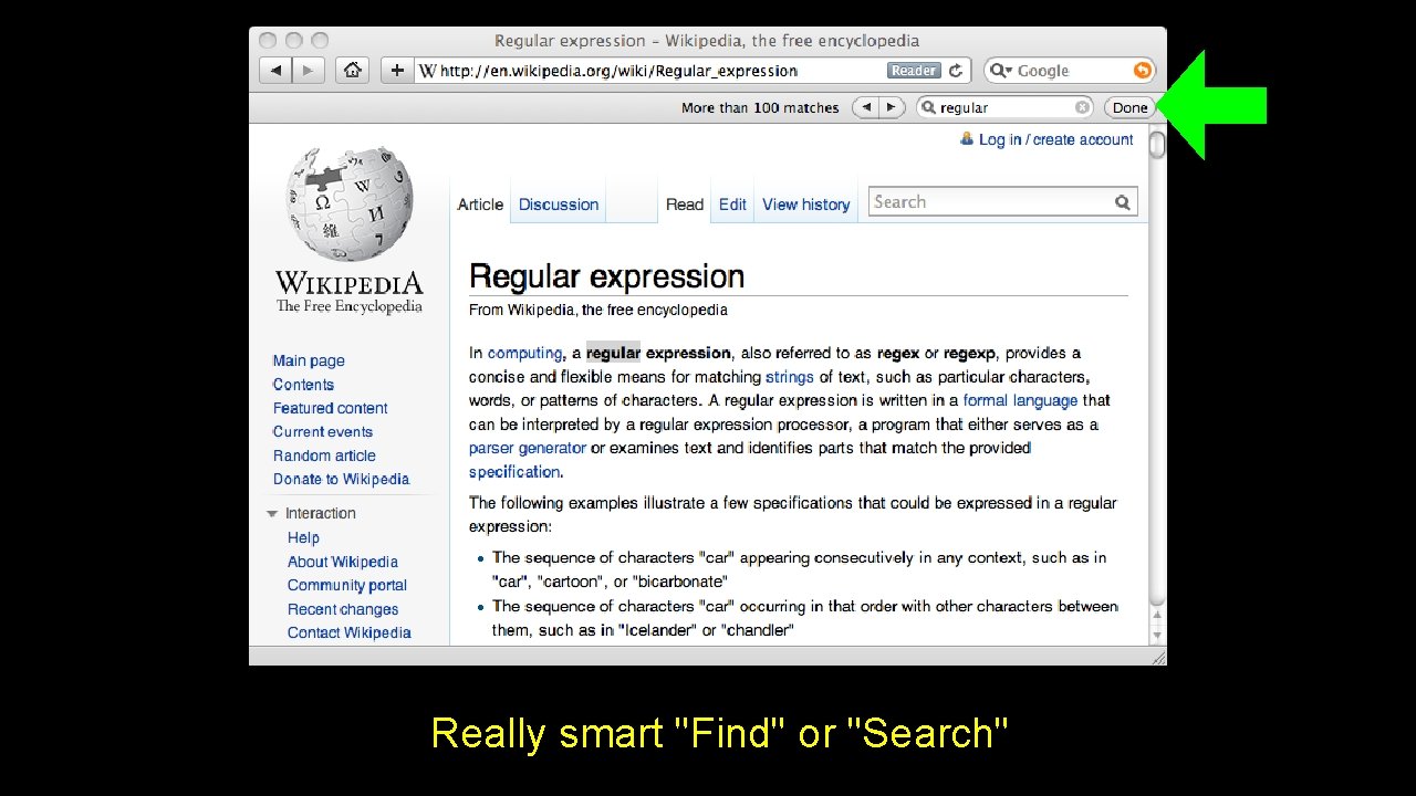 Really smart "Find" or "Search" 