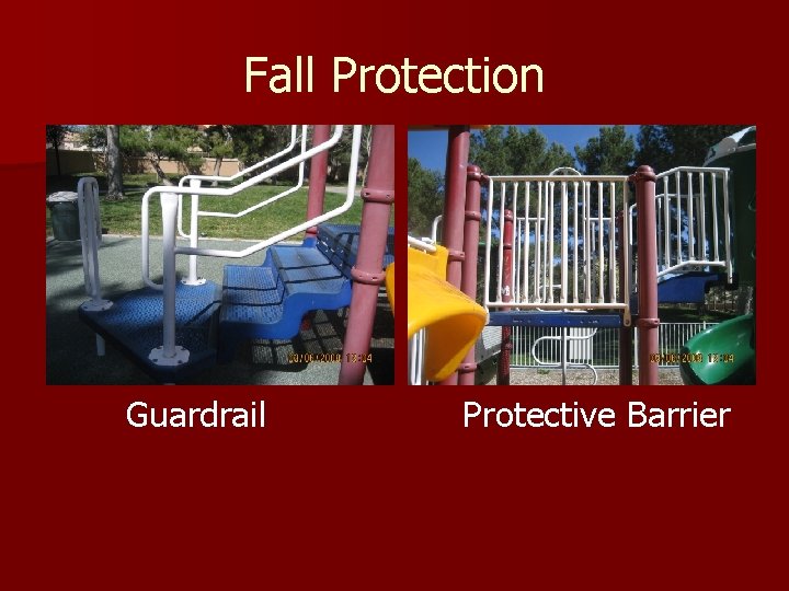 Fall Protection Guardrail Protective Barrier 