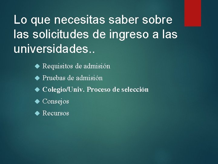 Lo que necesitas saber sobre las solicitudes de ingreso a las universidades. . Requisitos Lo que necesitas saber sobre las solicitudes de ingreso a las universidades. . Requisitos