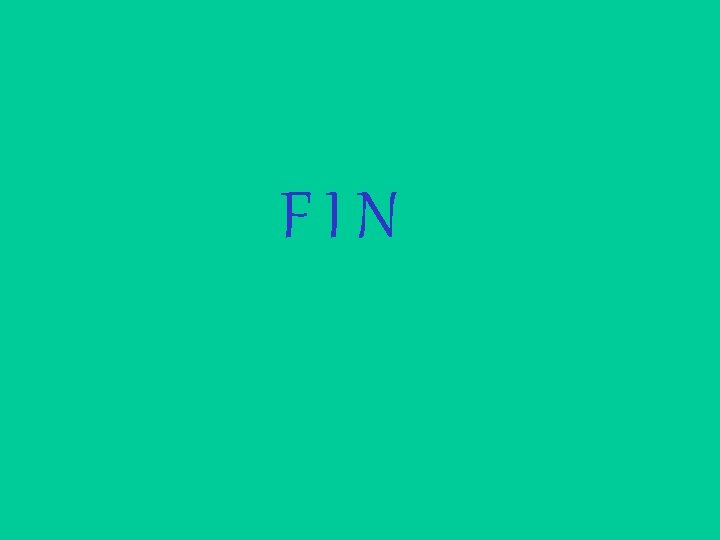 FIN FIN