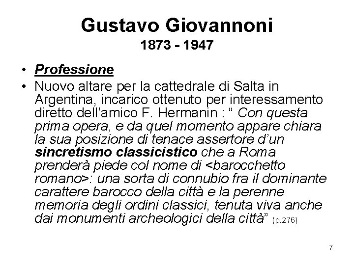 Gustavo Giovannoni 1873 - 1947 • Professione • Nuovo altare per la cattedrale di Gustavo Giovannoni 1873 - 1947 • Professione • Nuovo altare per la cattedrale di