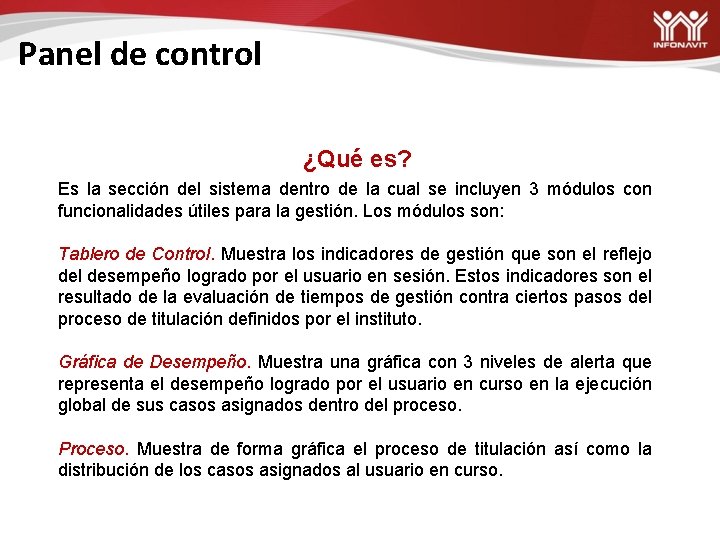 Panel de control ¿Qué es? Es la sección del sistema dentro de la cual