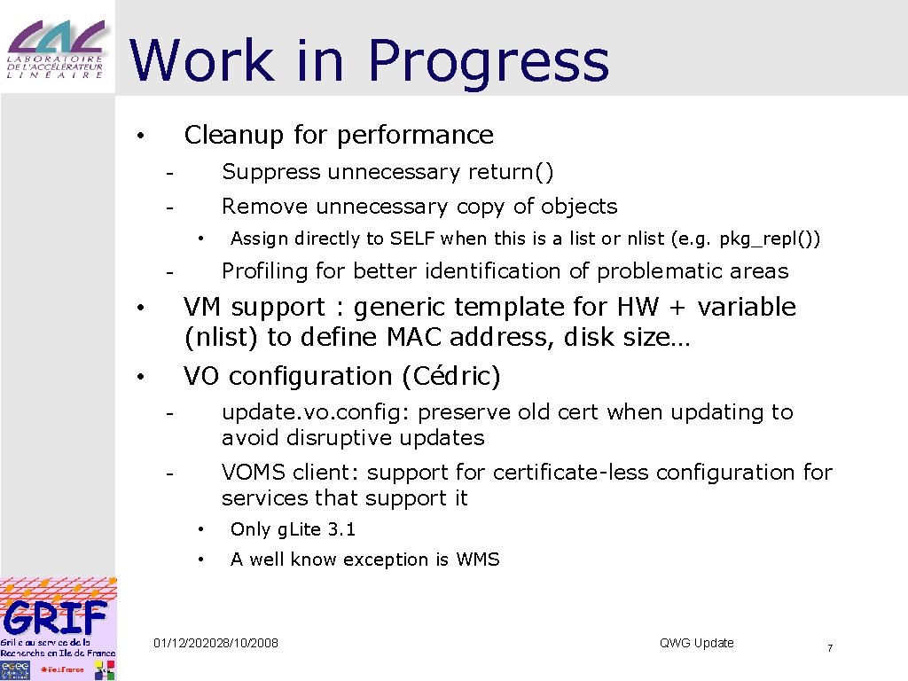 Work in Progress Cleanup for performance • - Suppress unnecessary return() - Remove unnecessary