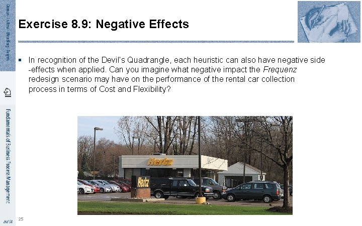 Exercise 8. 9: Negative Effects § In recognition of the Devil’s Quadrangle, each heuristic