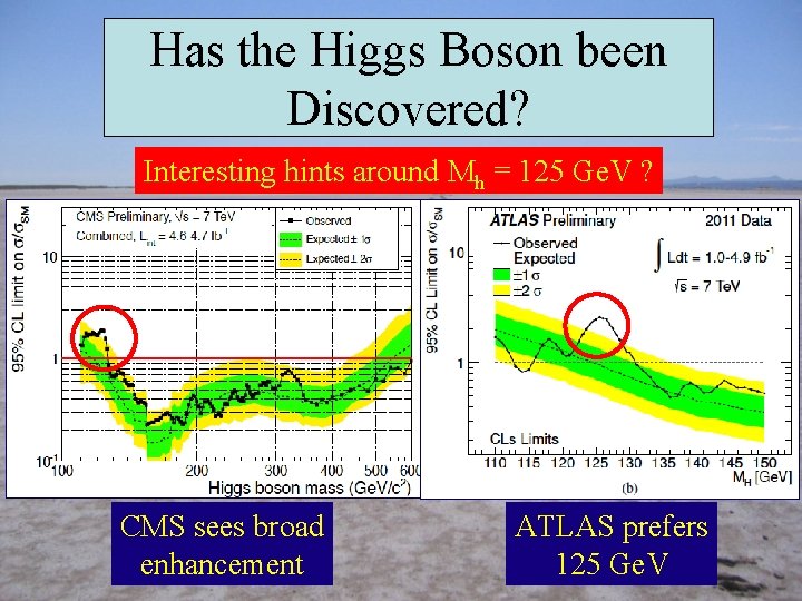 Has the Higgs Boson been Discovered? Interesting hints around Mh = 125 Ge. V