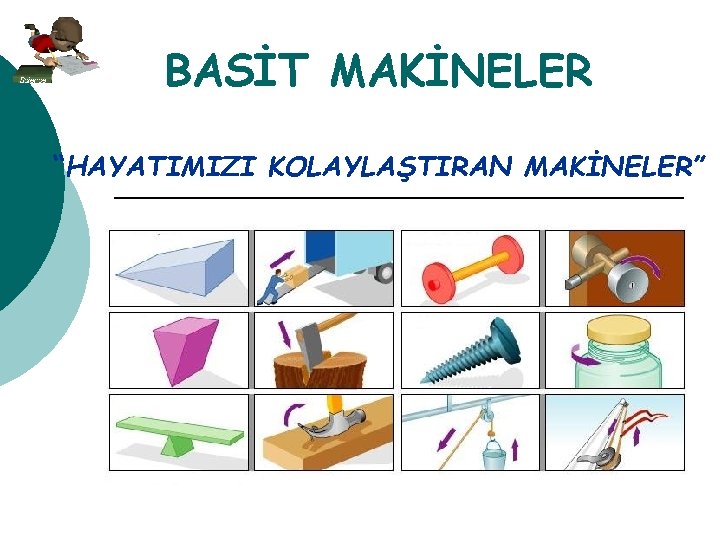 BASİT MAKİNELER “HAYATIMIZI KOLAYLAŞTIRAN MAKİNELER” 