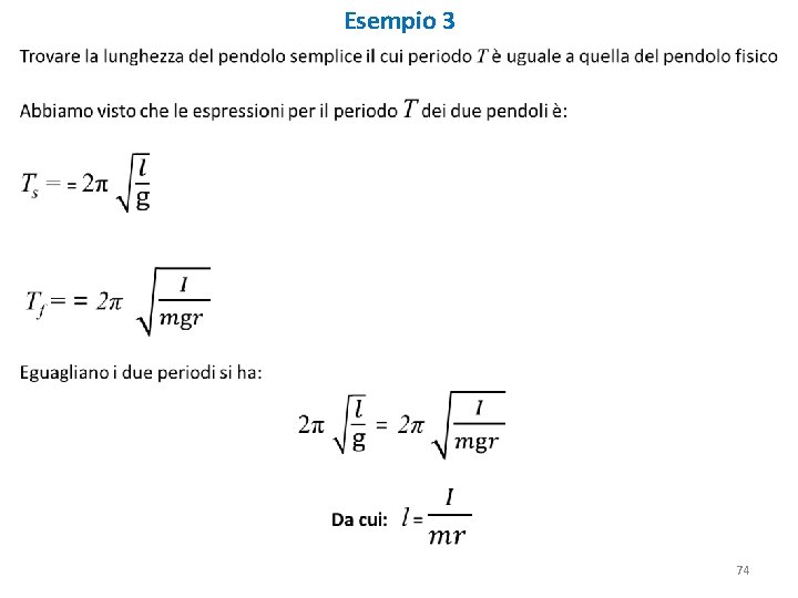Esempio 3 74 