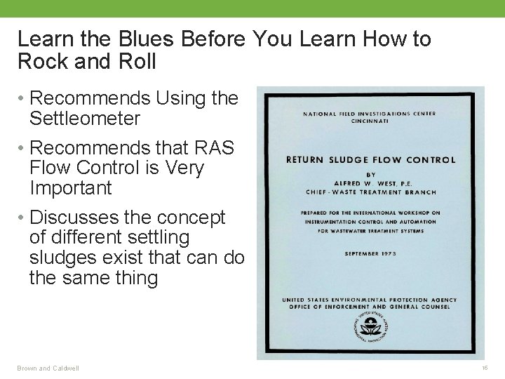 Learn the Blues Before You Learn How to Rock and Roll • Recommends Using