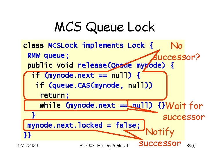 Spin Locks and Contention Management Multiprocessor Synchronization Nir